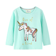 Girls' t-Shirt New Girls Long-Sleeved T-Shirt