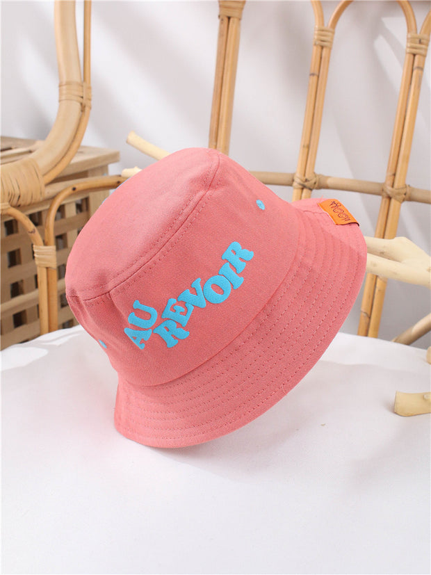 Korean Version Of Children's Fisherman Hat Spring And Autumn Baby Hat Boys Summer Sunscreen Girls Thin Wild Visor Hat Tide