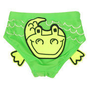 Baby Swimming Trunks Cute Embroidered Double Deck 1-3 Year Old Boys And Girls Learn Swimming Briefs Bathing Suit