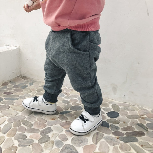 boys casual pants autumn loaded Korean children's casual sweatpants baby cartoon loose trousers