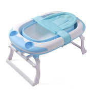 Baby folding tub large can sit thick bath tub