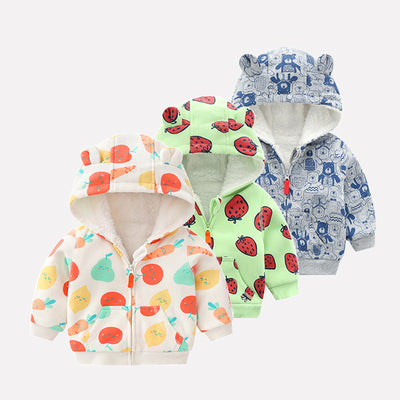 Baby plus fleece jacket