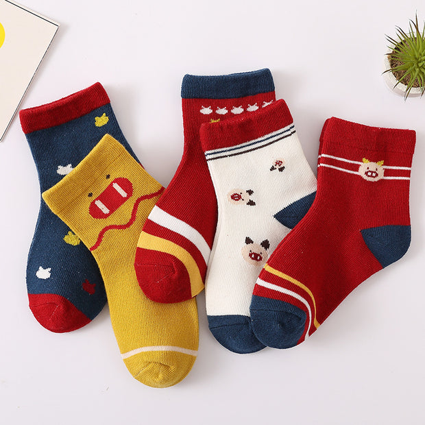 Children's cotton socks