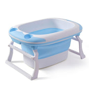 Baby folding tub large can sit thick bath tub