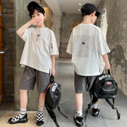 Two-piece Suit For Kids, Handsome And Fashionable, Big Kids