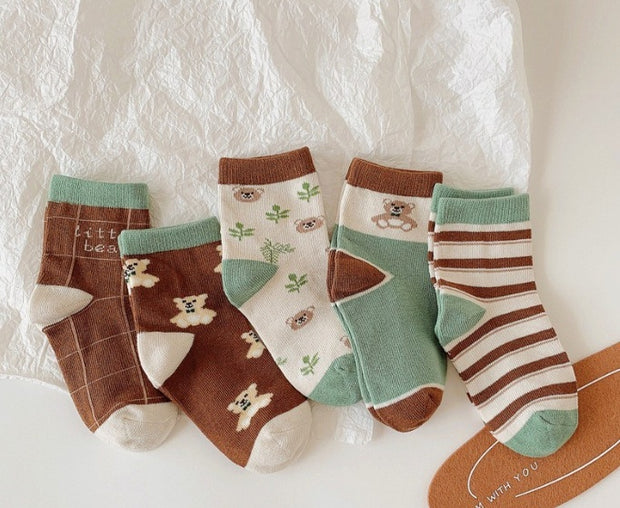 Children's cotton socks