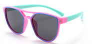 Silicone Material Fashion Trend Children's Sunglasses